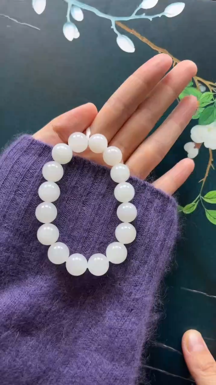 未镶嵌手串和田玉手串