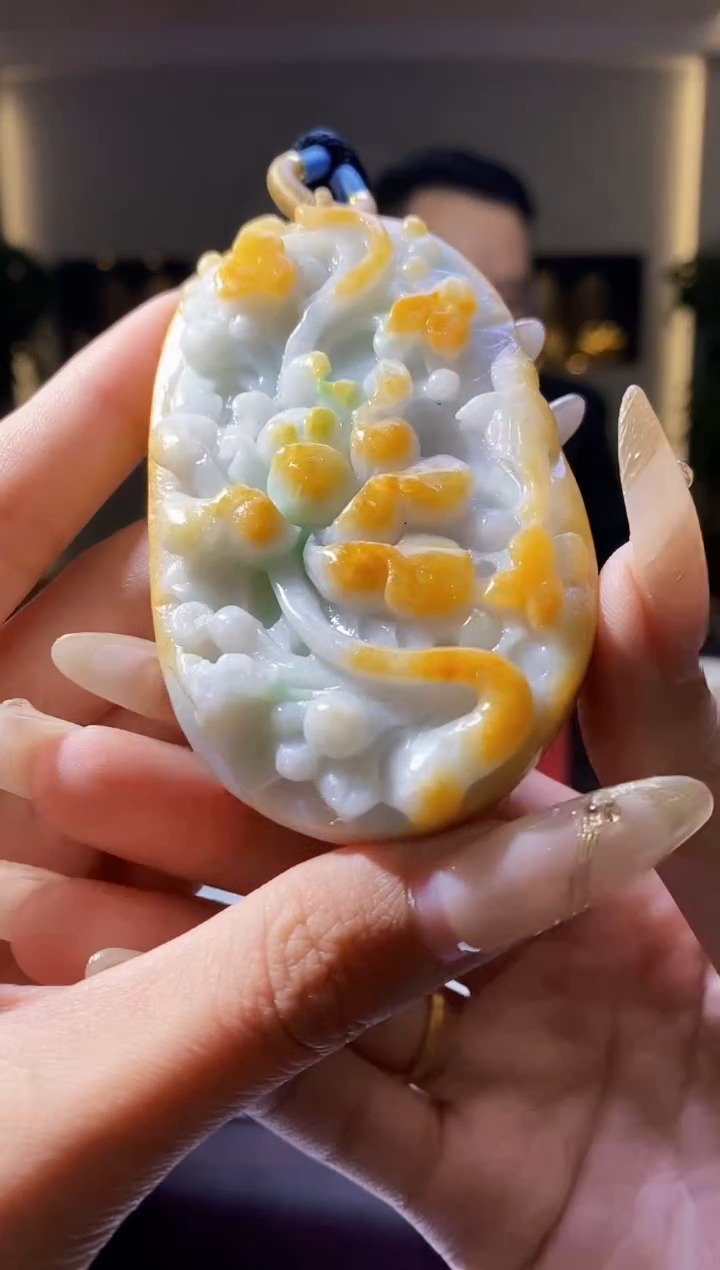 【闪购商品】翡翠颈饰未镶嵌Q-@@PDZC011317