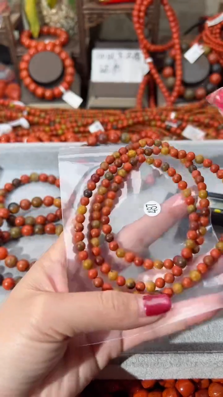 【闪购商品】南红玛瑙手串未镶嵌5