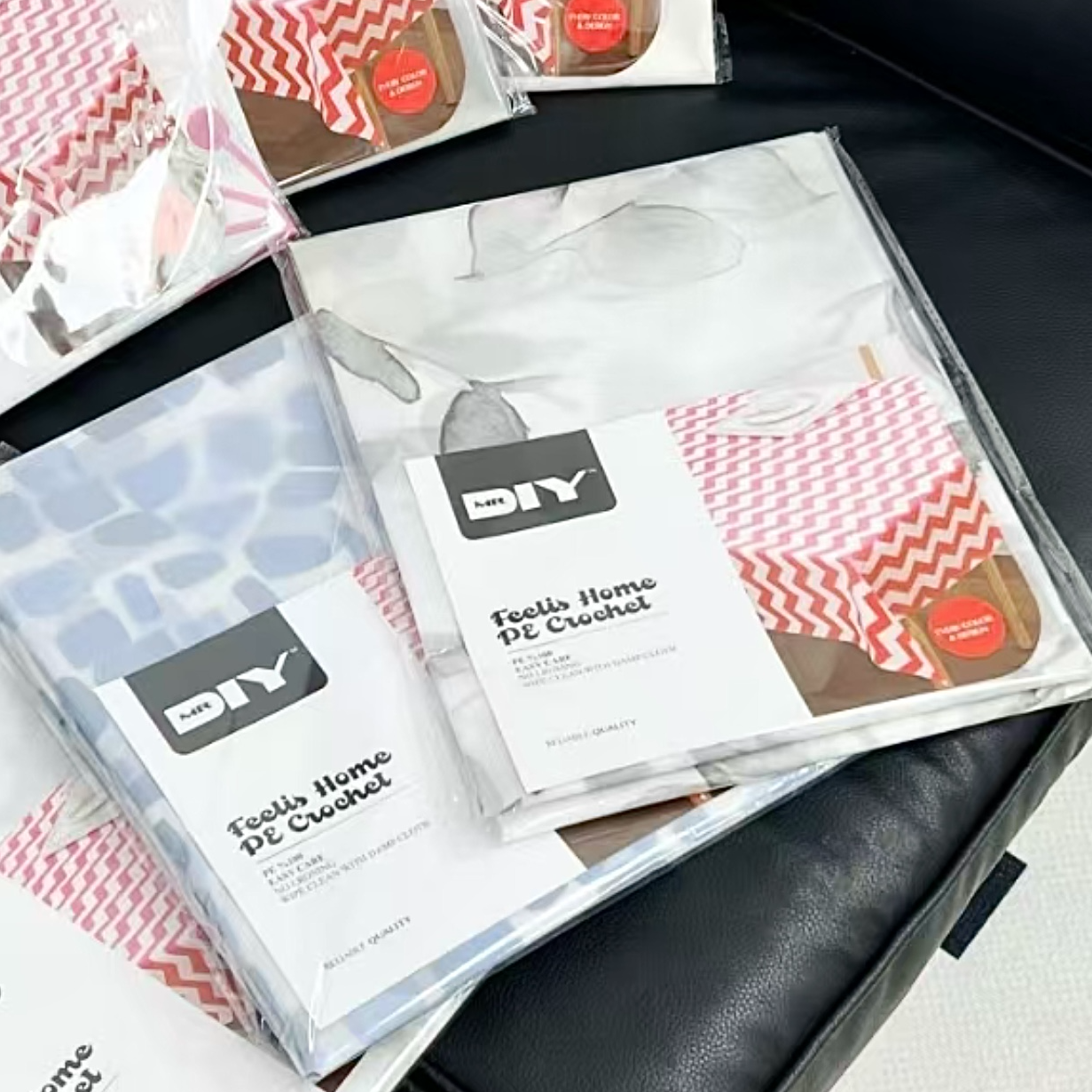 小清新印花防水防油免洗桌布130*180cm