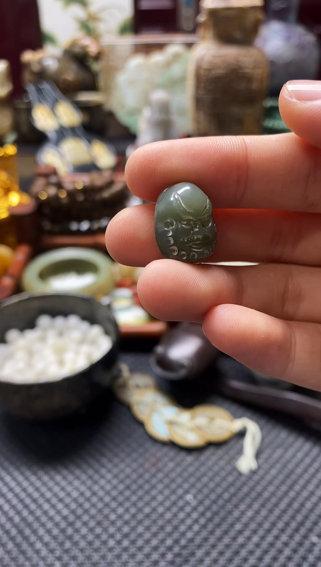 未镶嵌和田玉挂件1