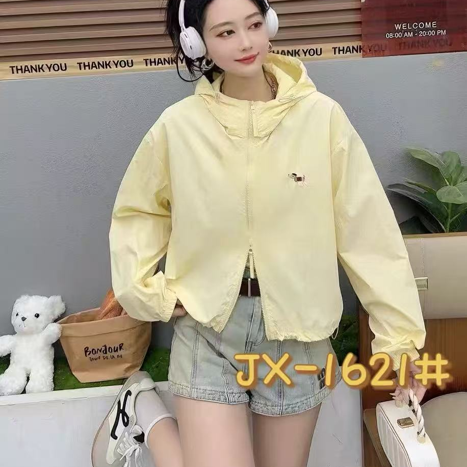 防晒小狗刺绣防晒夏季春季外套