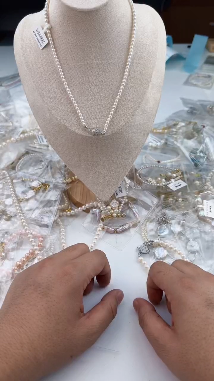 【闪购商品】淡水珍珠11未镶嵌珍珠项链