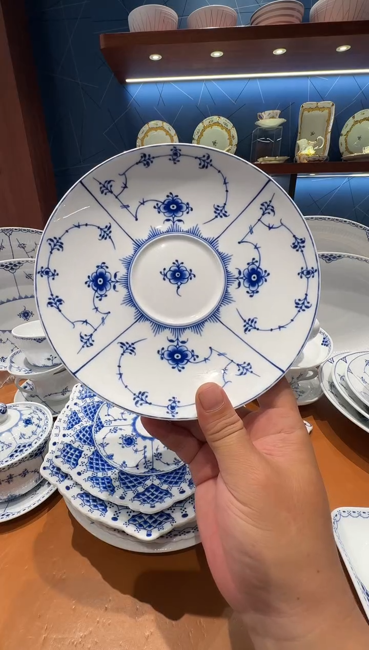 瓷7寸大美汤盅底碟