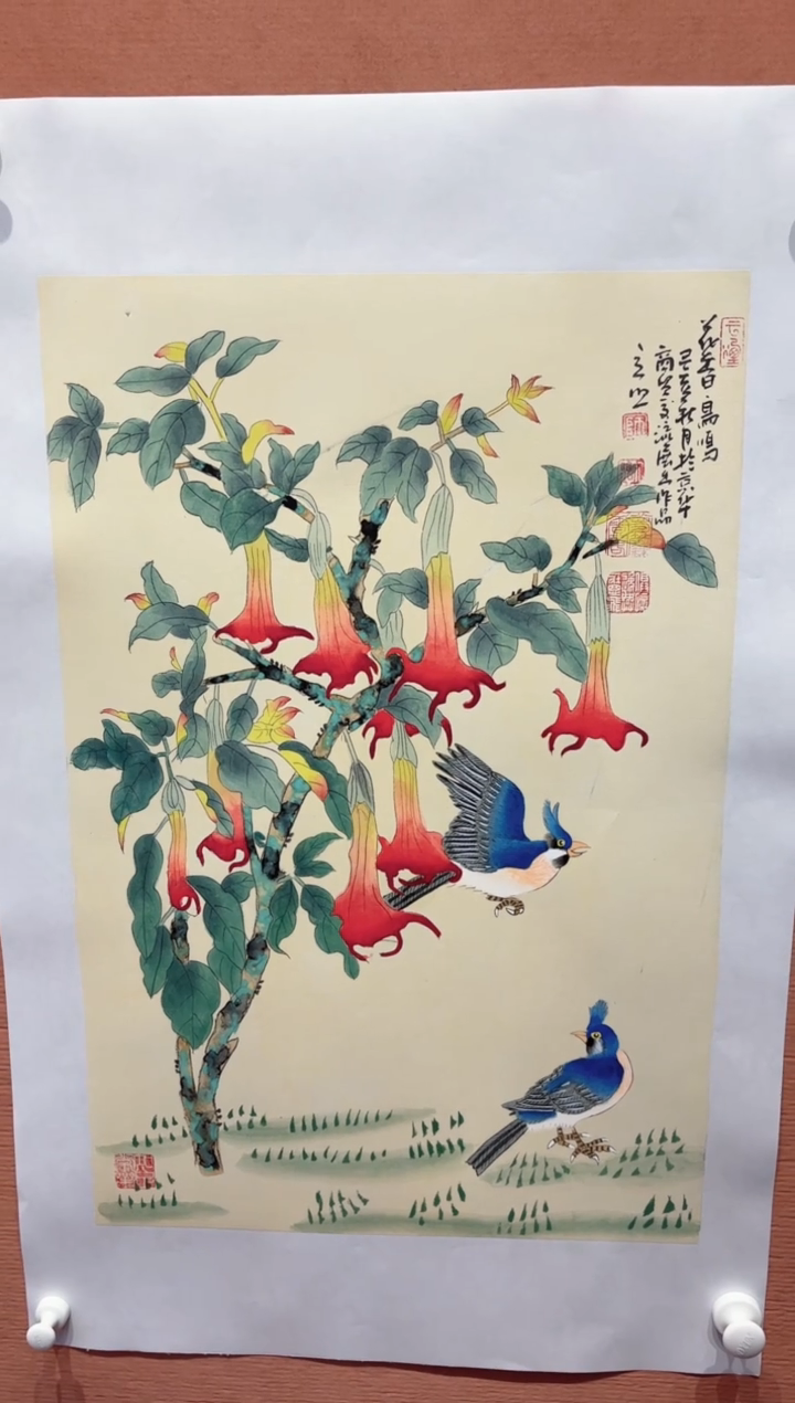 国画师立照老师国画作品