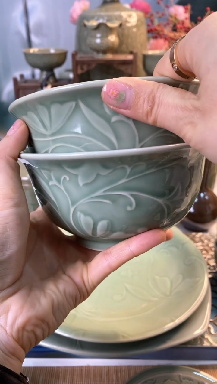 【闪购商品】5.5英寸玉兰碗微瑕b000022】2个