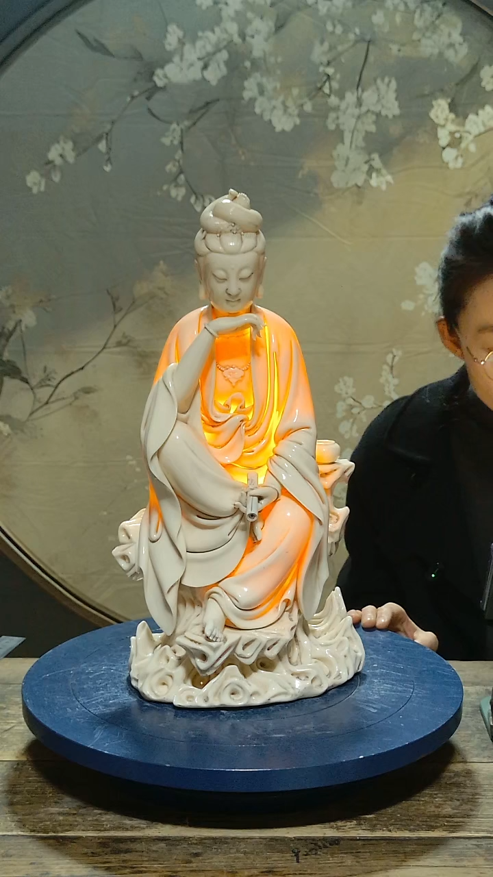 佛像德化瓷观音造像
