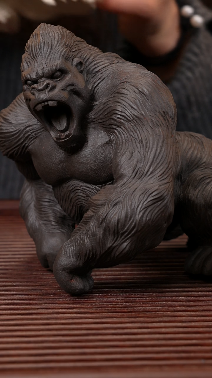 【闪购商品】紫砂茶宠紫砂 大金刚黑