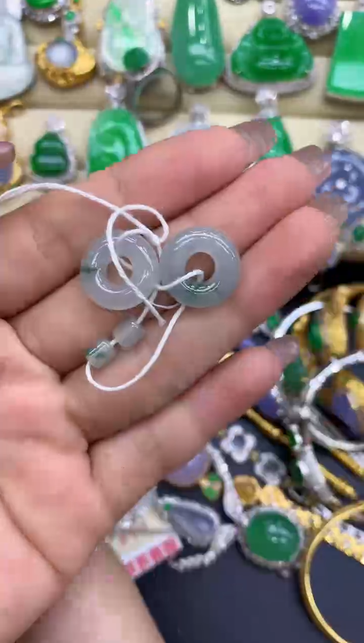 颈饰未镶嵌翡翠364-中国好珍宝