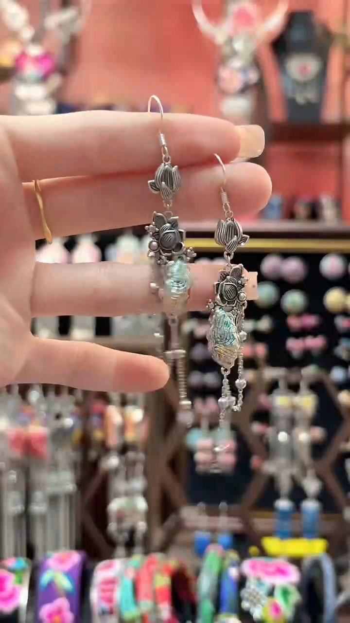 织绣 云织谣民族风精美饰品   276