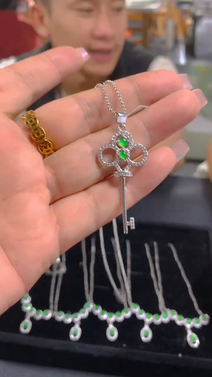 【闪购商品】翡翠吊坠(赠链)未镶嵌0564933882多样性发其一