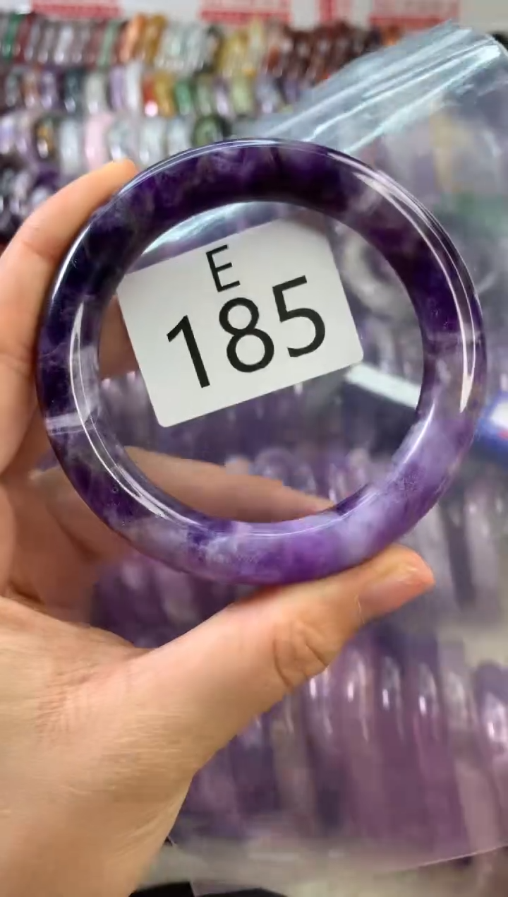 【闪购商品】水晶水晶手镯E未镶嵌185-56