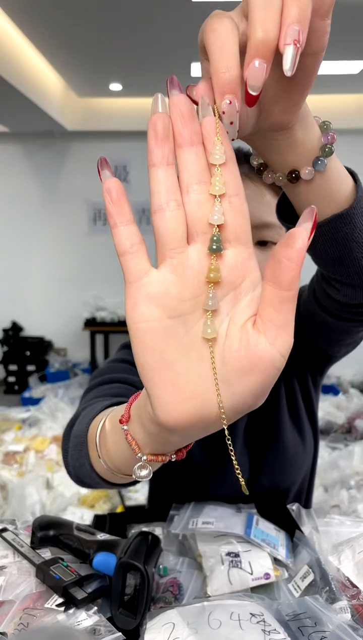 【闪购商品】和田玉·银S925镶嵌（多样性单个发货）