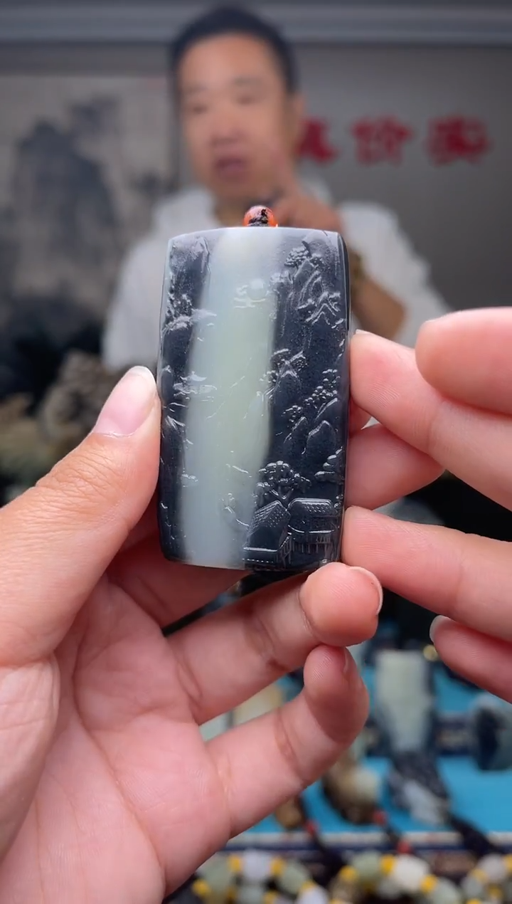 未镶嵌和田玉挂件1