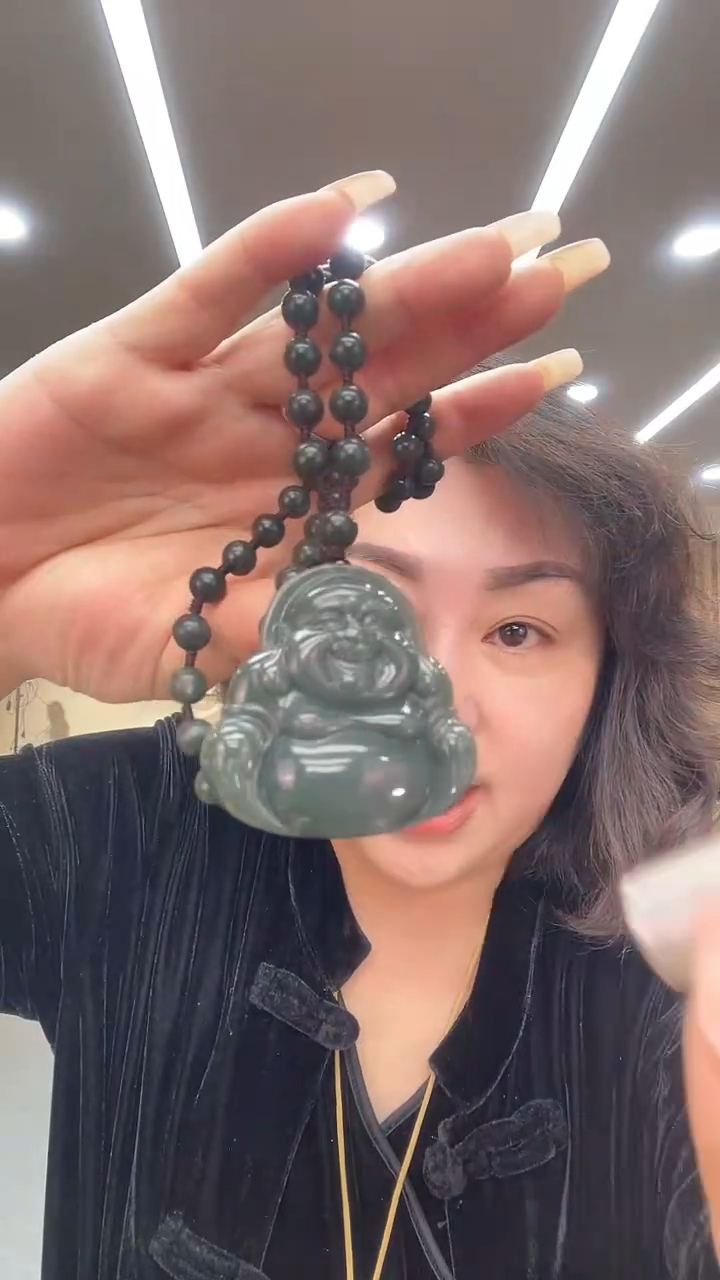 未镶嵌和田玉挂件佛公