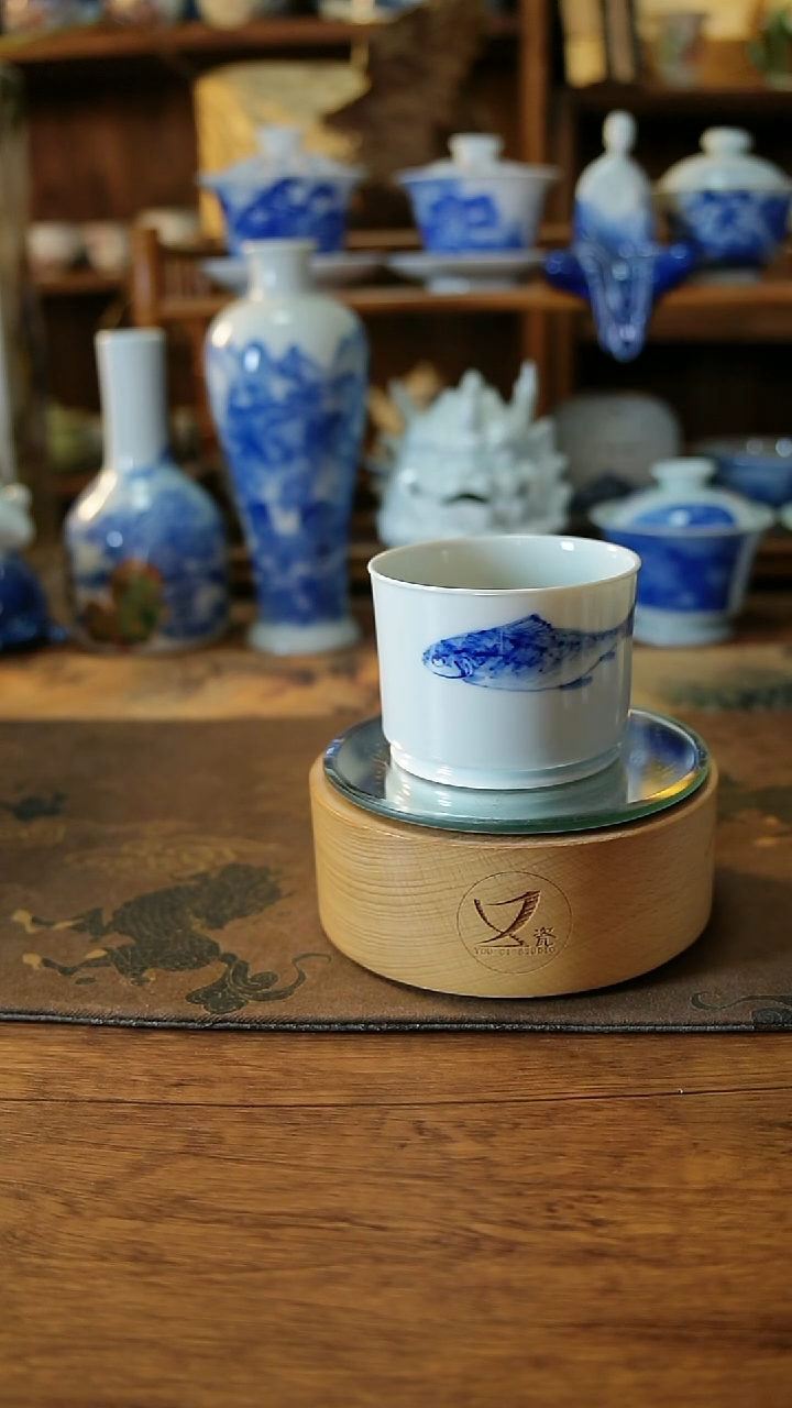 12景德镇手工手绘茶具