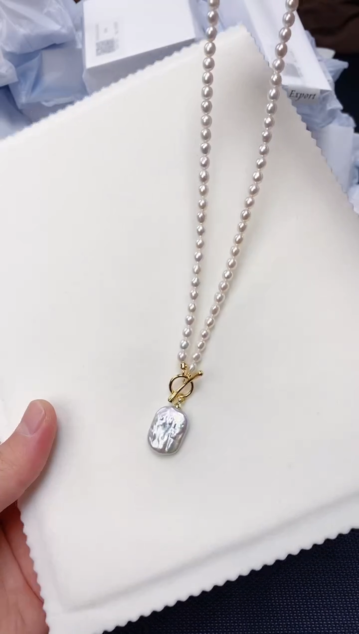 未镶嵌耳饰淡水珍珠XL1063