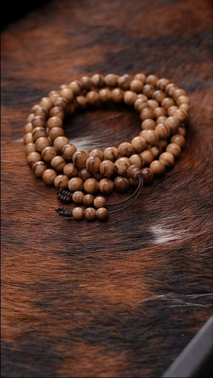 沉香手串卓CG5425-1正区达拉干多圈卡9*108 天然野多样性发一 