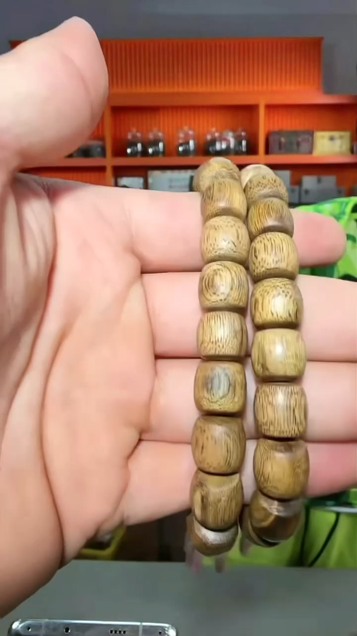 沉香手串139号单圈菩萨棋多样性发一