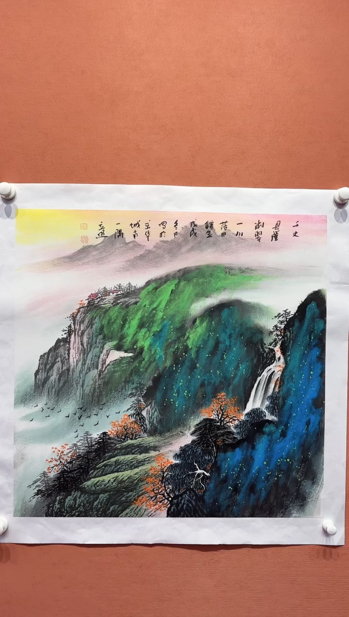 国画师立照老师国画作品