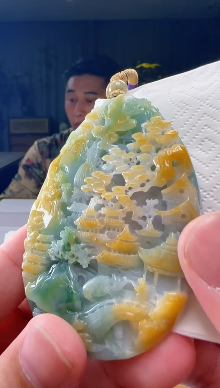 颈饰未镶嵌翡翠ZM@@960Q3J22489