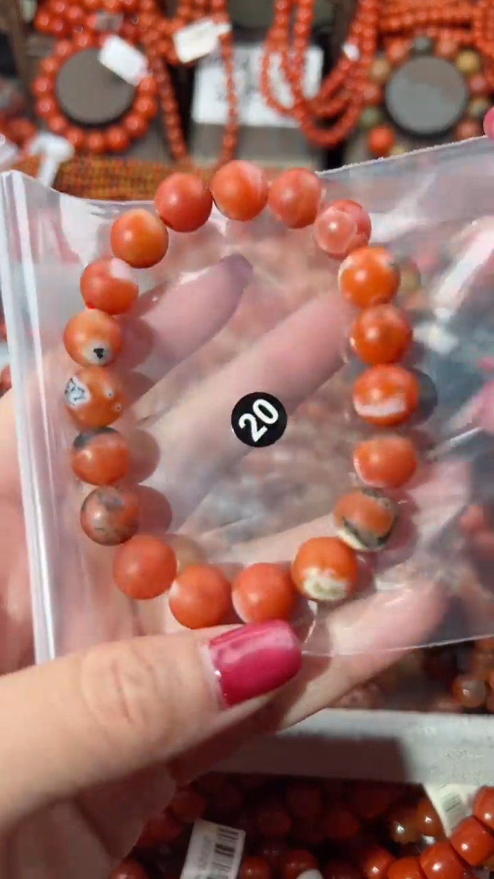 【闪购商品】南红玛瑙手串未镶嵌10+