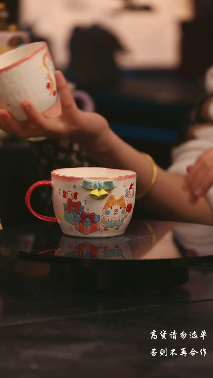 陶瓷景德镇可爱设计师款陶瓷 