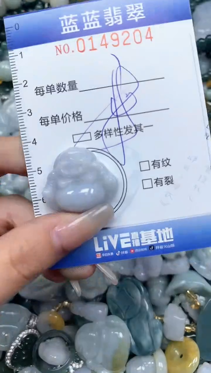 【闪购商品】翡翠颈饰未镶嵌闪购0149204多样性发其一