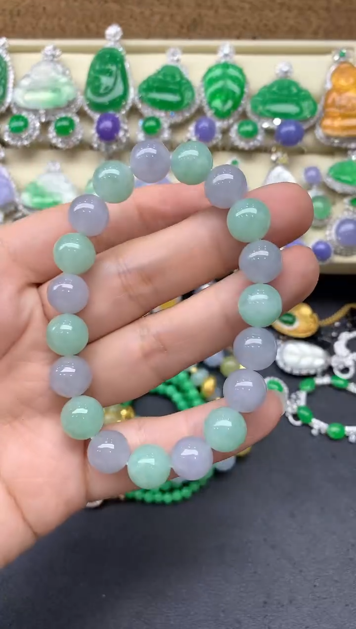 【闪购商品】翡翠手串未镶嵌437-中国好珍宝