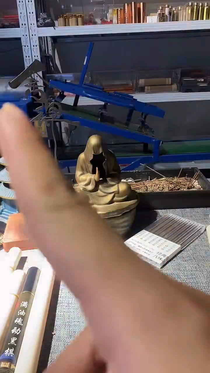 线香一*唇兰花轻灵紫棋20克