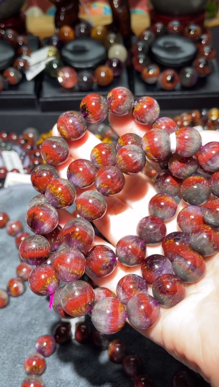 【闪购商品】水晶手链未镶嵌极光单圈13mm多样性发其一