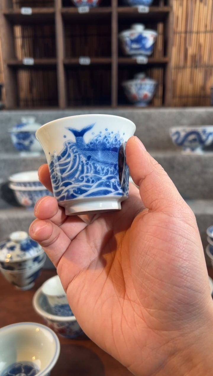 【闪购商品】917天禄言瓷的手绘茶器