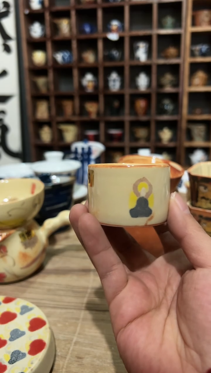 【闪购商品】观云听雨原创手绘茶具