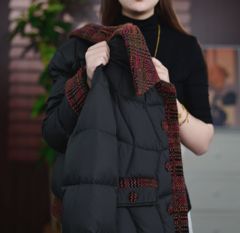 敬亭2025新款保暖羽绒服气质加厚保暖90鸭绒羽绒服外套D316鑫鑫