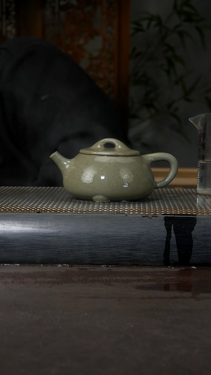 【闪购商品】紫砂茶壶绿豆沙 景舟石瓢 032