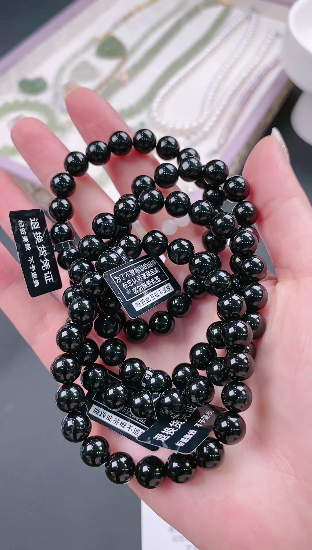 【闪购商品】玛瑙/玉髓手链未镶嵌22拍一发一多样性发货