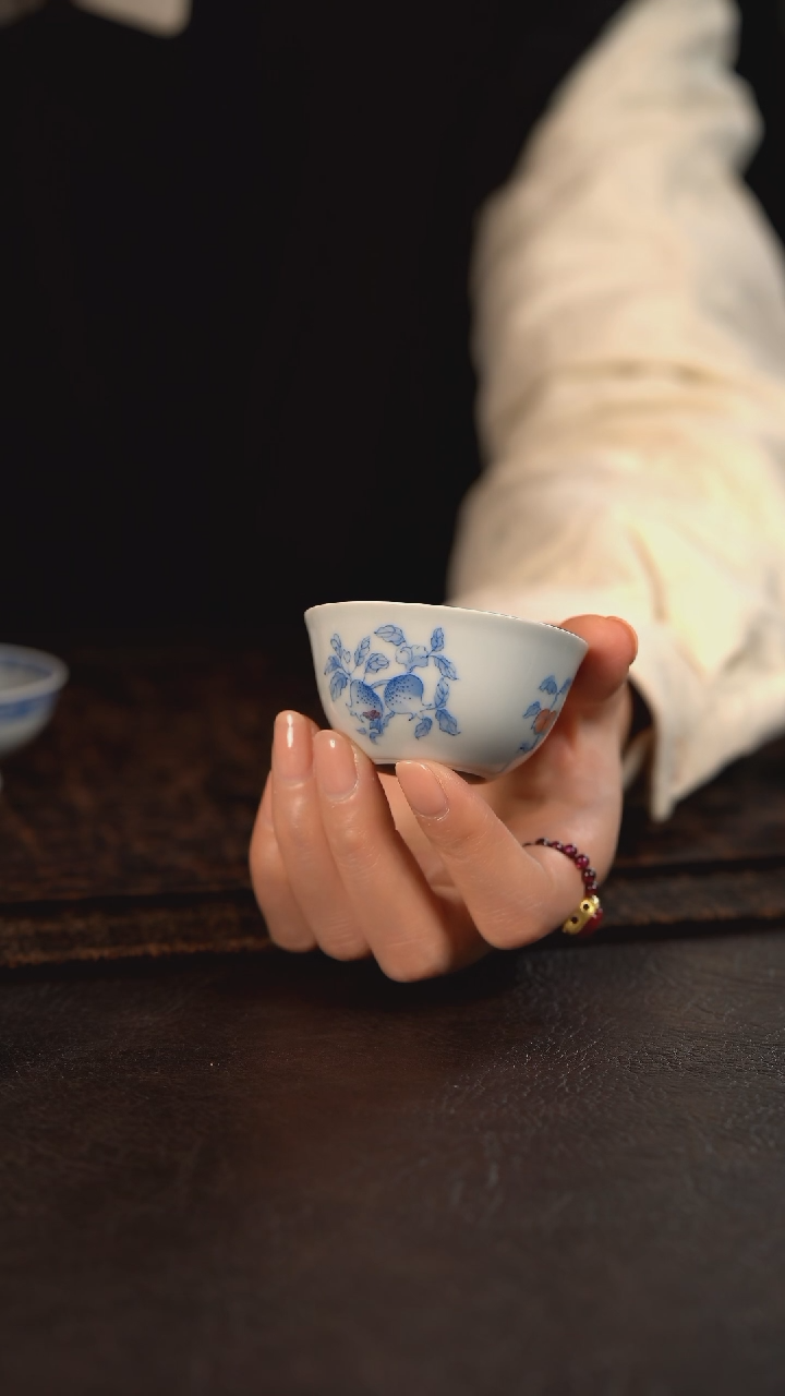 【闪购商品】杯聚澜堂三多小鸡缸杯