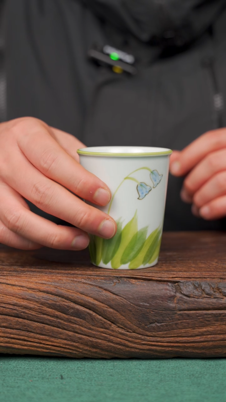 【闪购商品】瓷片25景德镇手绘釉下彩