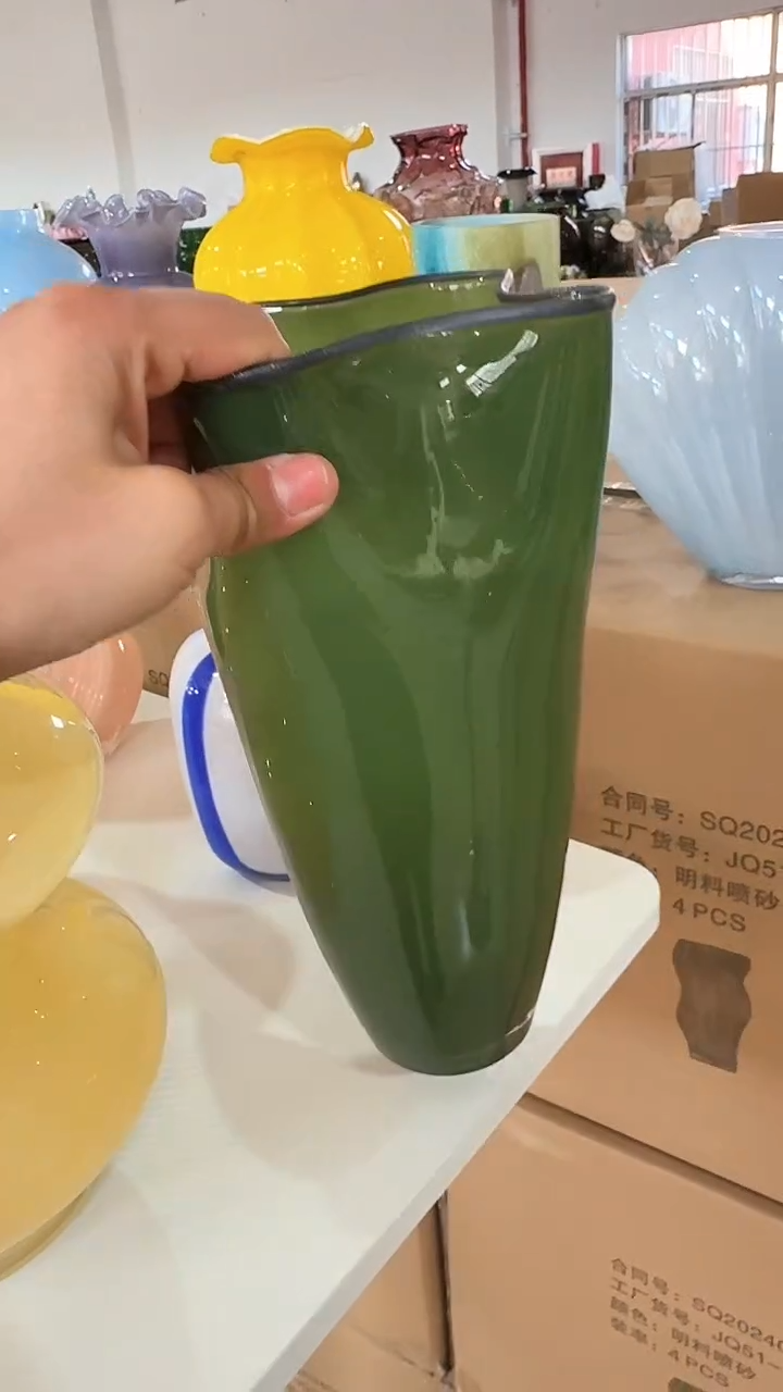 【闪购商品】玻璃万间一等品绿色四角