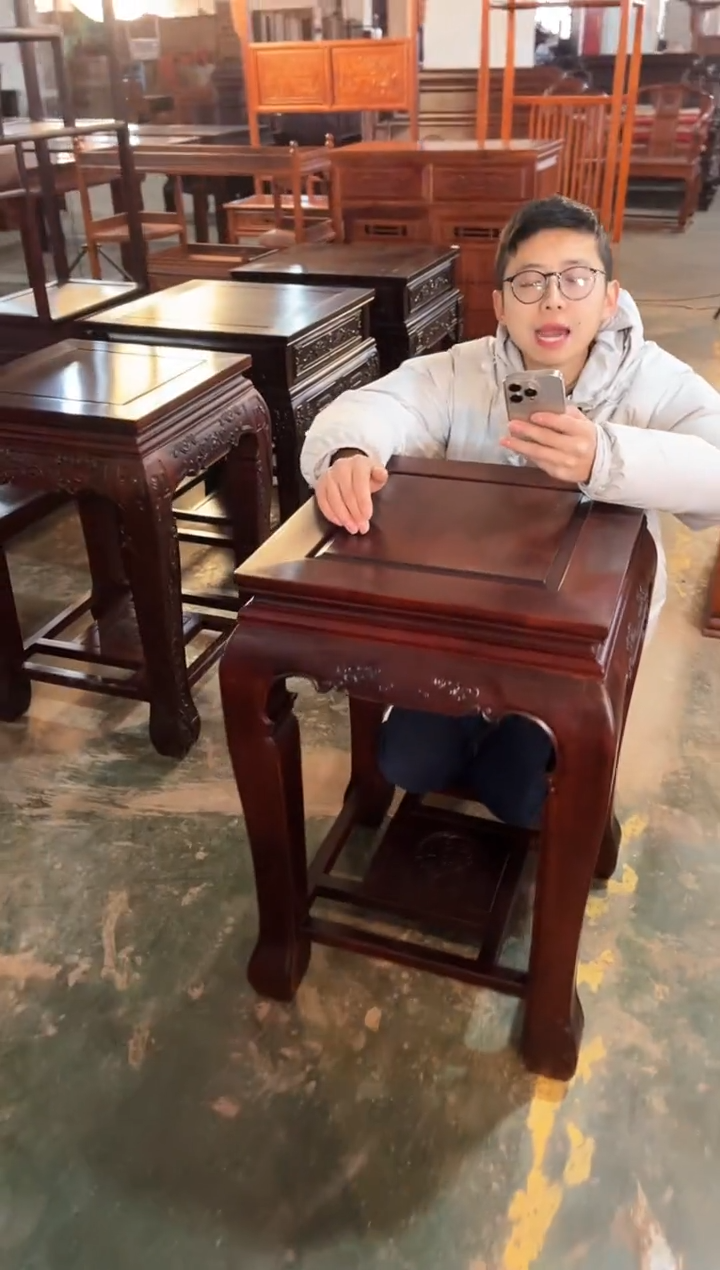 【闪购商品】黑酸枝木类成套家具J11