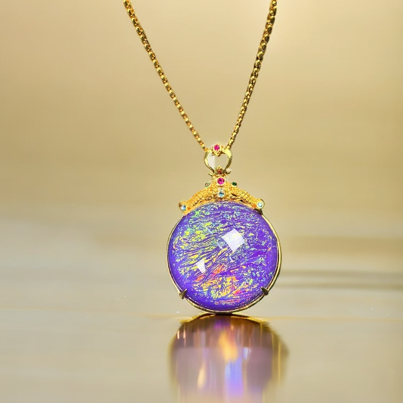 鼎藏C045稀世珍馆品首饰配礼盒配链子