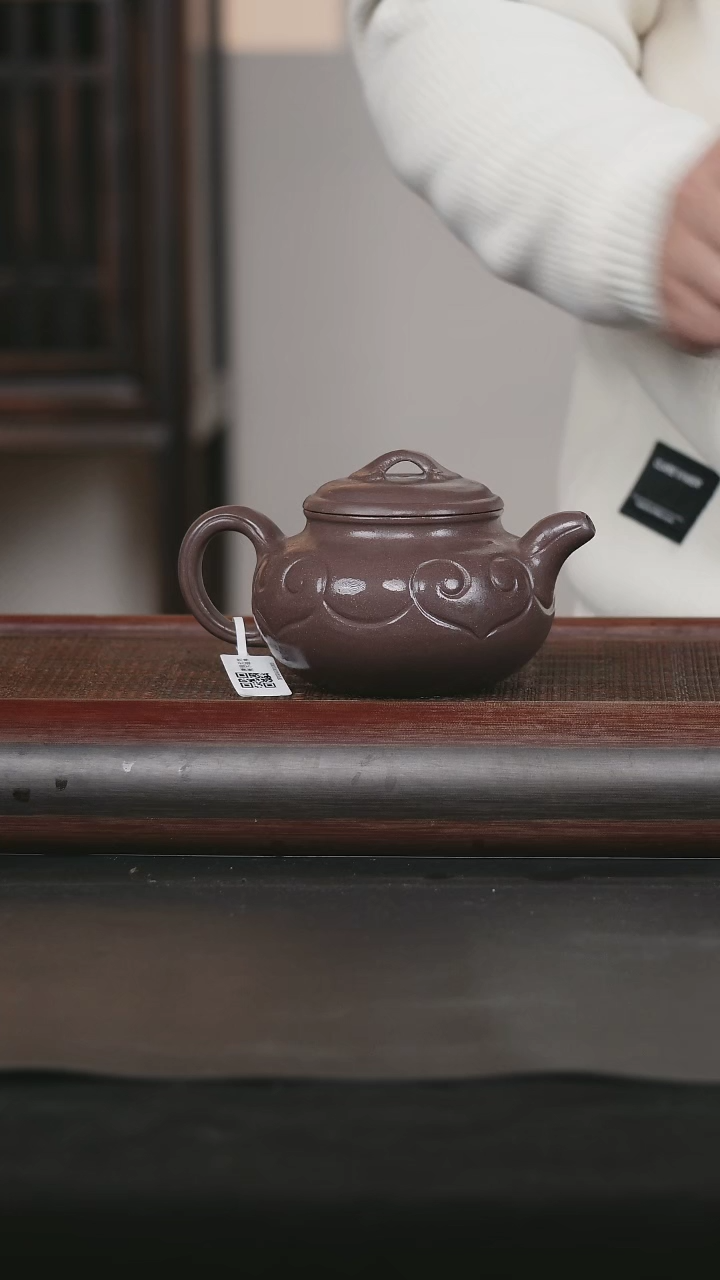 【闪购商品】紫砂茶壶86 原矿紫砂壶 天青