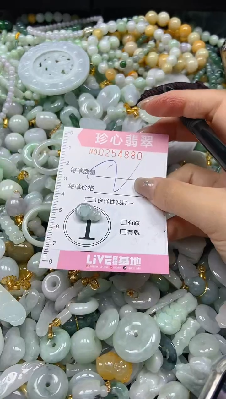 翡翠未镶嵌颈饰闪购0254880