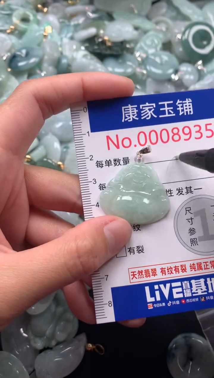 颈饰未镶嵌翡翠8935