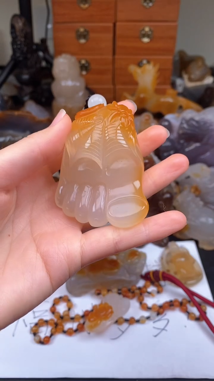 【闪购商品】玛瑙/玉髓颈饰未镶嵌AA