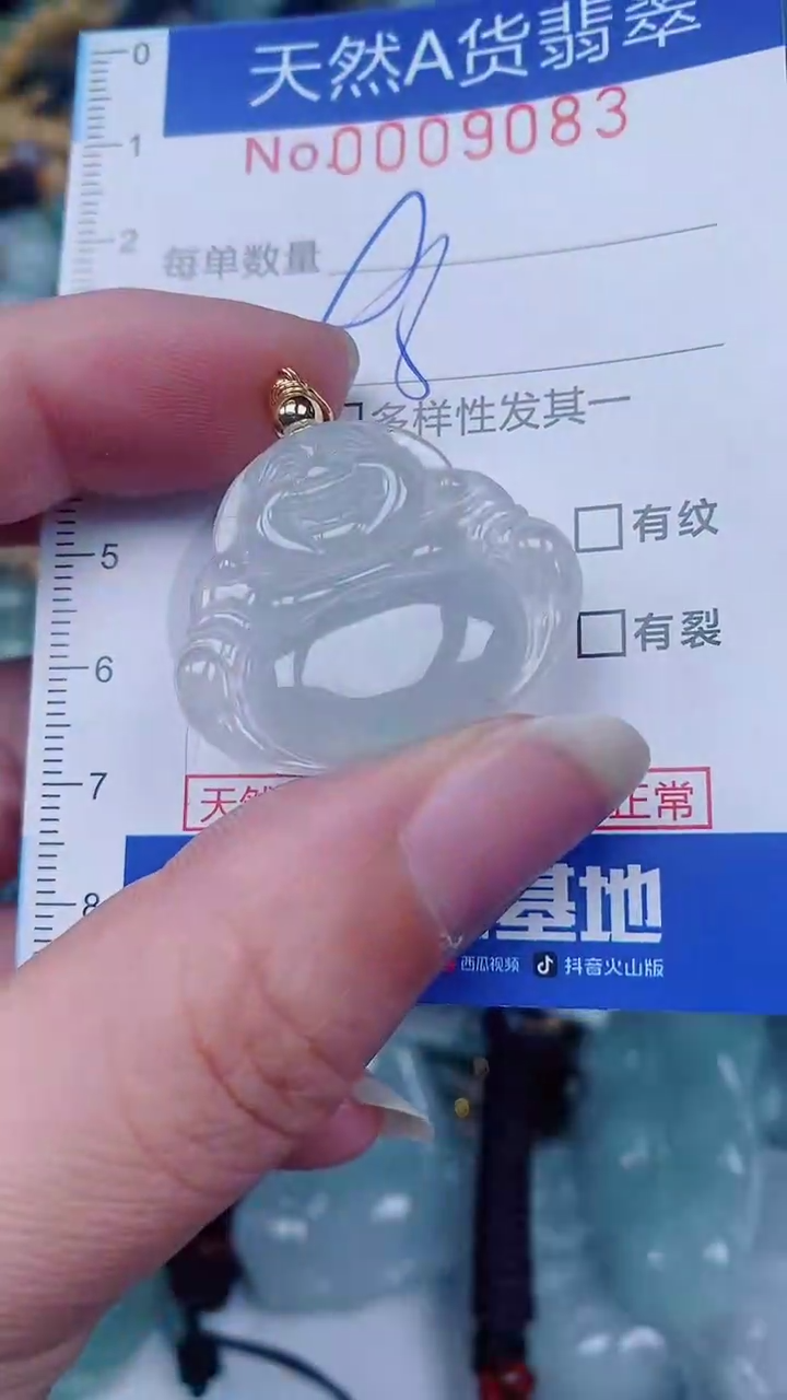 翡翠未镶嵌颈饰00009083