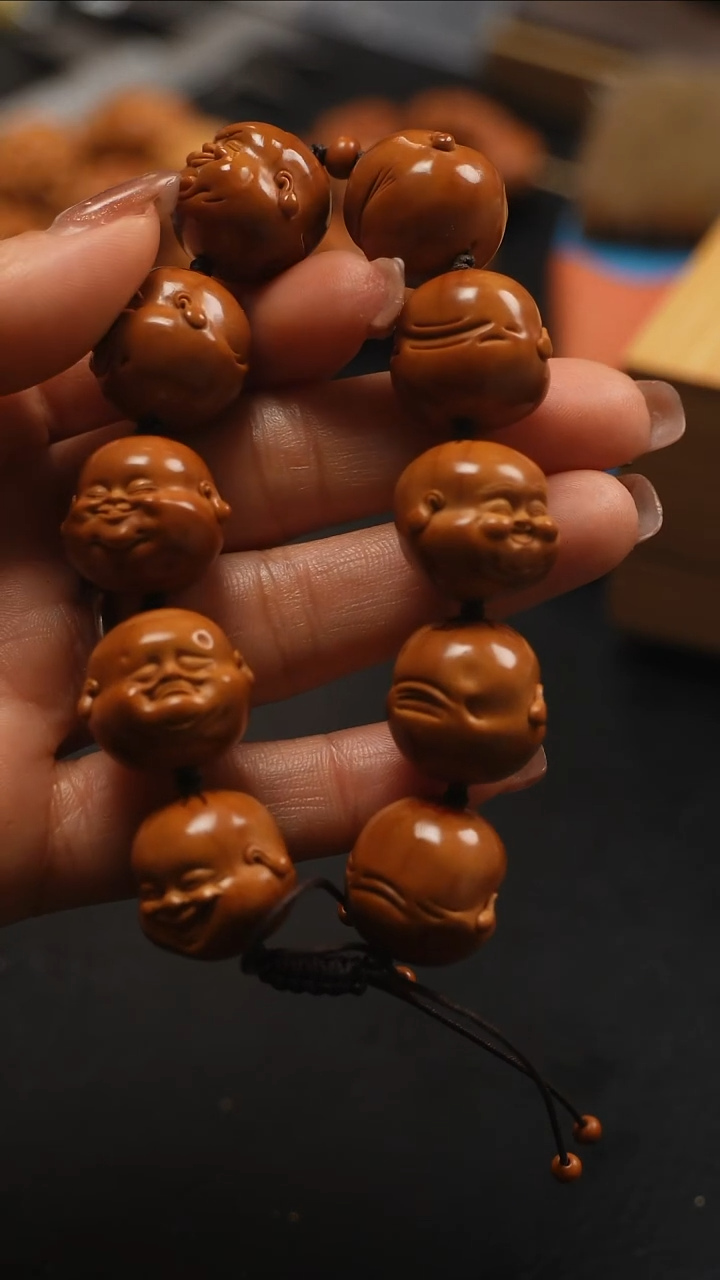 【闪购商品】橄榄核手串/手链精品橄榄核雕刻