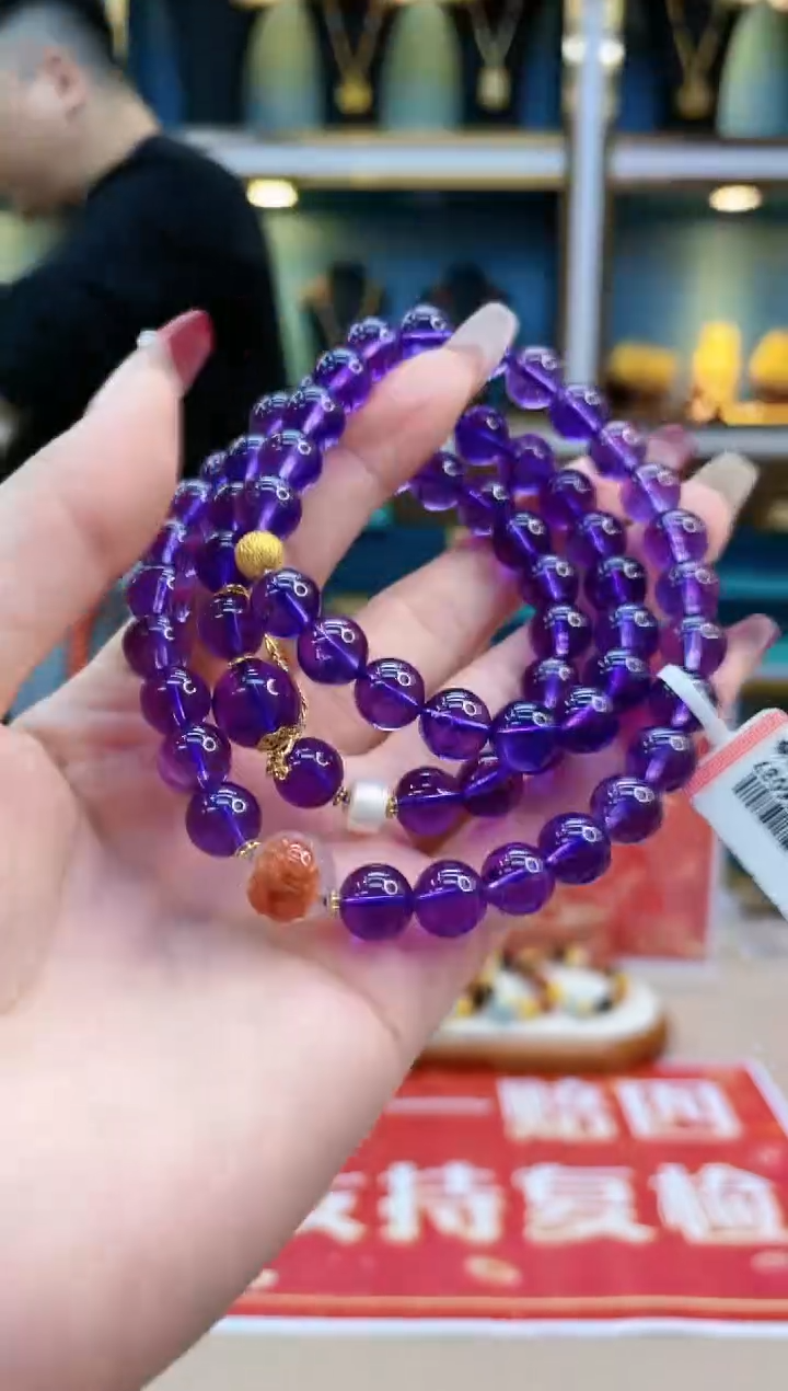 【闪购商品】水晶手链18K金镶嵌@@ZY31226037