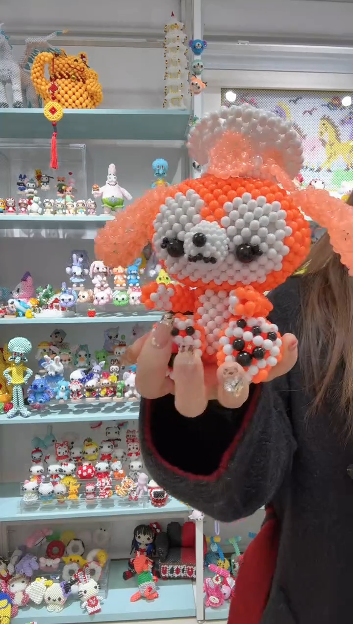 亚克力2514卡6糖果珠材料包1套迪士尼厨师长安安