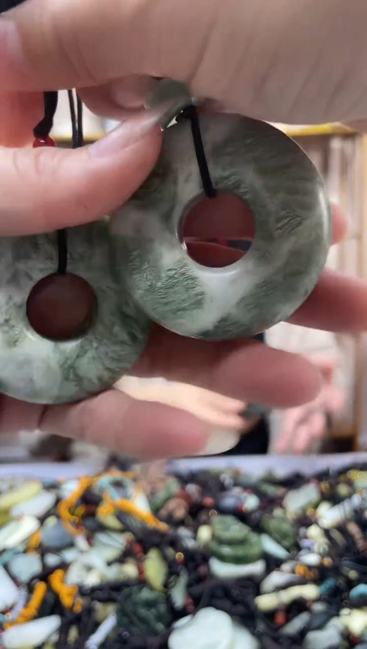 未镶嵌岫玉吊坠·多样性发货*拍一发一